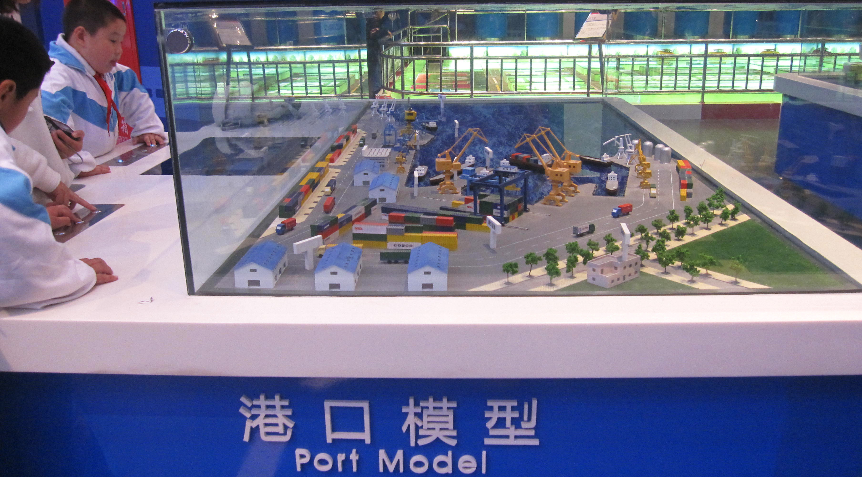 首都（北京）国家科技馆首展港口智能模型