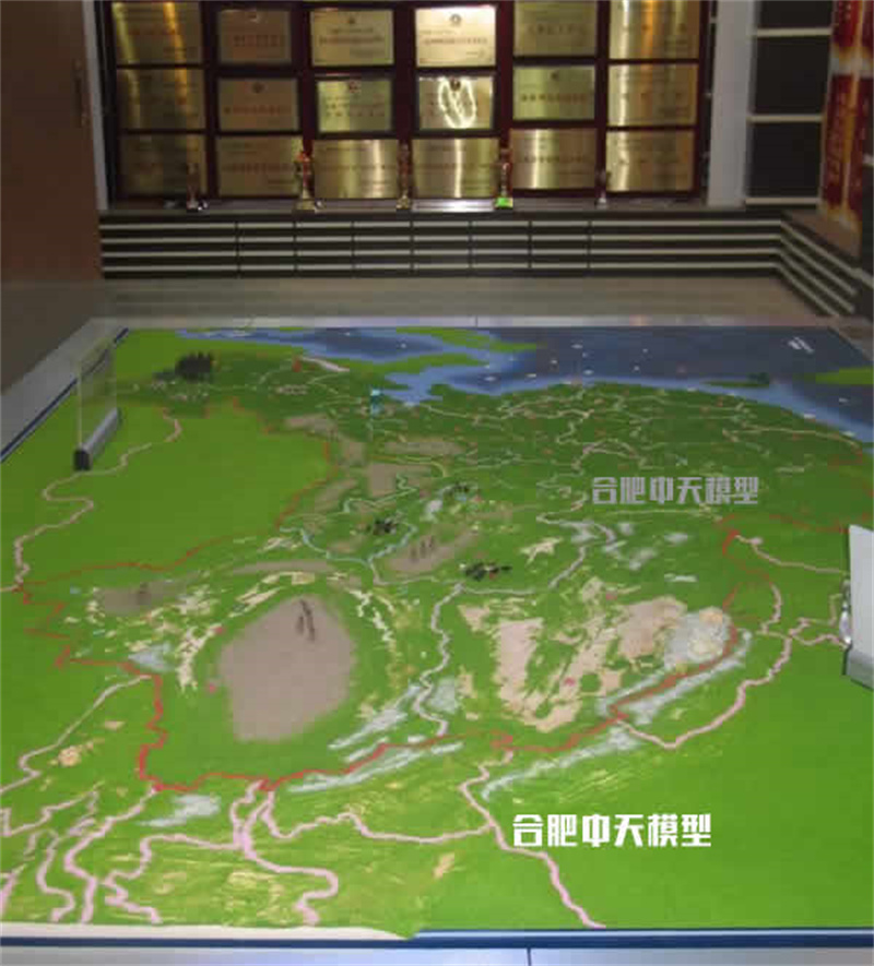 军事沙盘某部