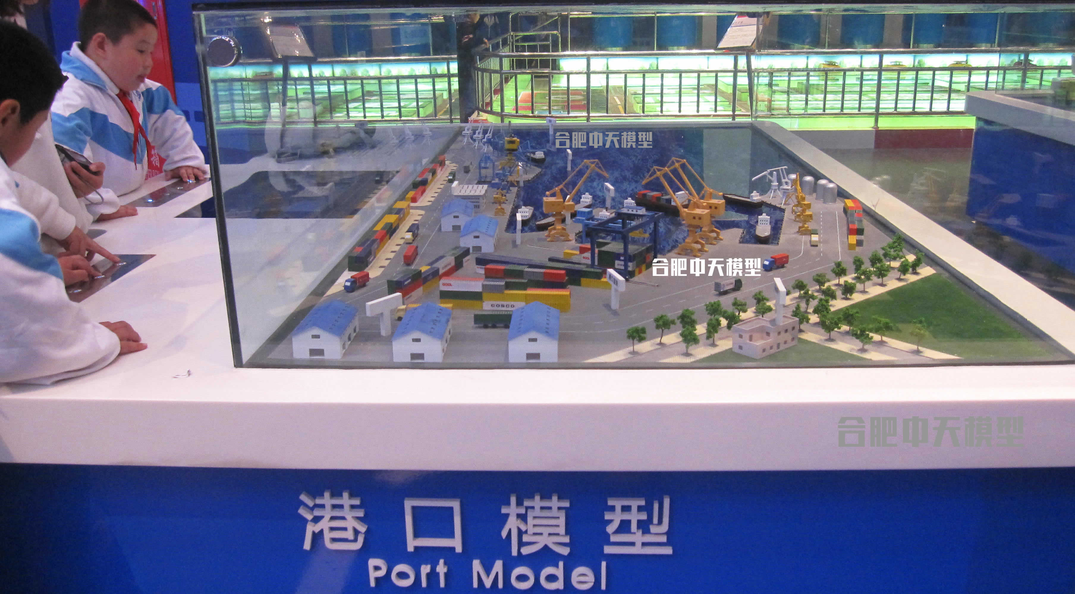 北京国家科技馆—港口模型